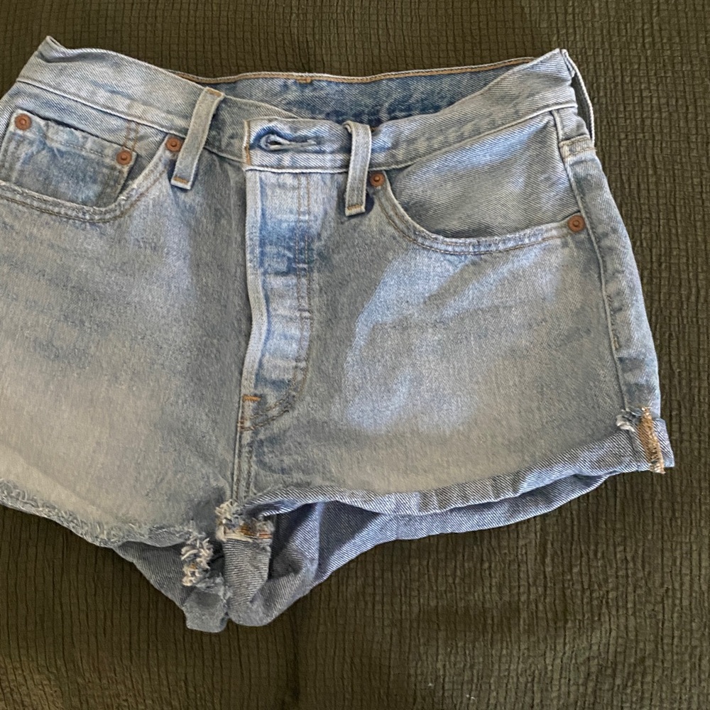 Levi's Light Blue Women's Denim Shorts